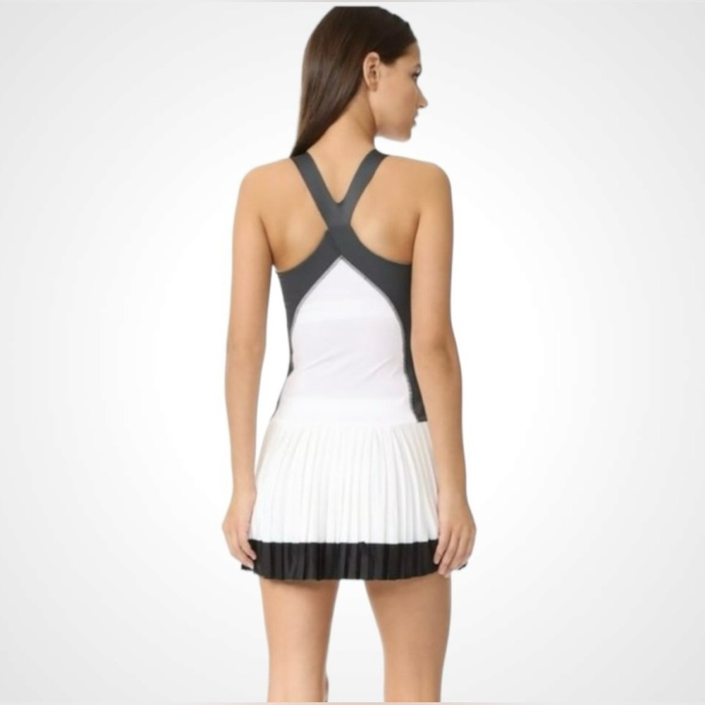 Adidas Stella McCartney Barricade White and Black Tennis Dress - Picture 6 of 6